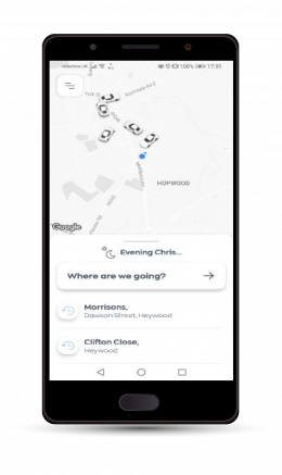 Make a Booking App Screen